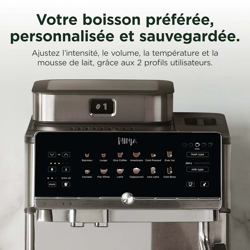Machine à café automatique Ninja AutoBarista Pro