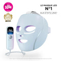 Masque LED de photothérapie Shark CryoGlow avec rafraîchissement contour des yeux – Lilas