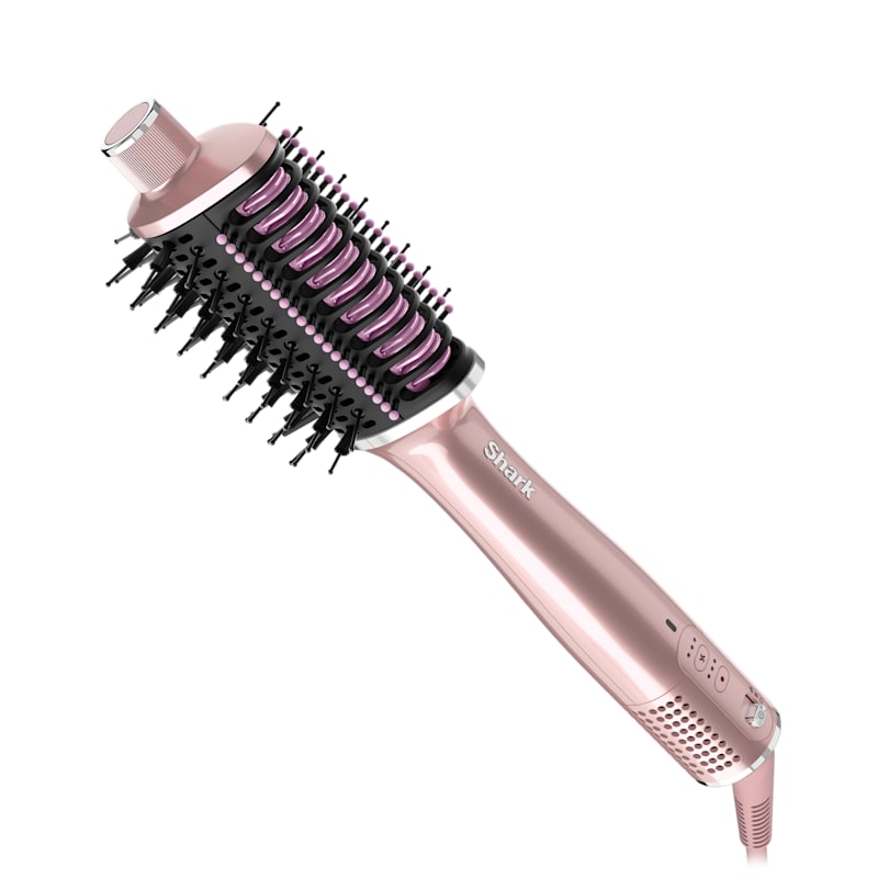 Brosse soufflante Shark Glossi 2-en-1 séchage et lissage – Rose Pivoine
