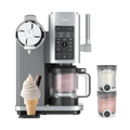 Pack Machine à glaces à l'italienne Ninja CREAMi Scoop & Swirl et 4 pots