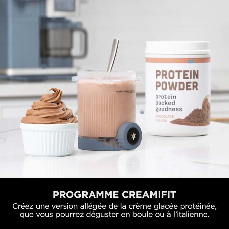 Machine à glaces et glaces à l'italienne 13-en-1 Ninja CREAMi Scoop & Swirl NC702EU