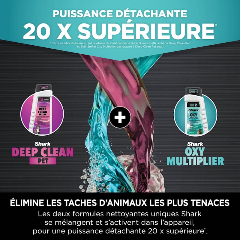 Shark StainStriker HairPro Pet – Shampouineuse Détacheur Tapis & Canapé
