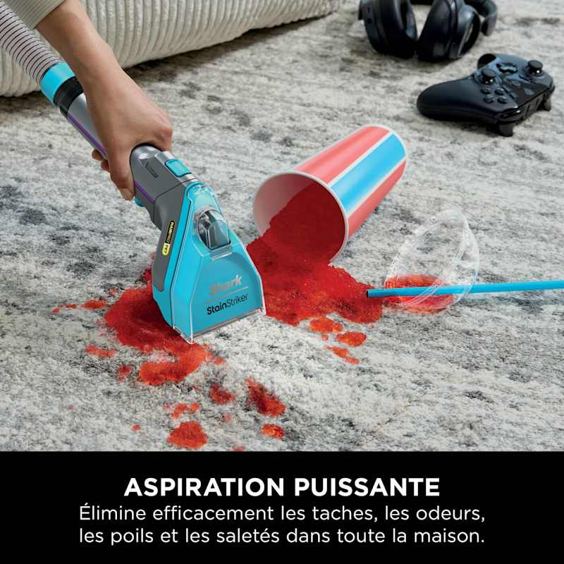 Shark StainStriker HairPro Pet – Shampouineuse Détacheur Tapis & Canapé