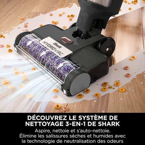 Aspirateur laveur sans fil Shark HydroVac pour sols durs et moquettes