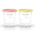 Lot de 2 pots avec couvercles Ninja CREAMi Deluxe NC501EU